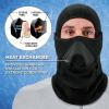 image:imageErgodyne NFerno 6970 Balaclava with Detachable Heat Exchanger Face Mask Winter Ski Mask Black