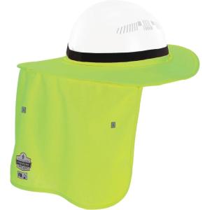 image:imageErgodyne ChillIts 6662 FR Hard Hat Sun Shade with Neck Shade Universal Design to fit Hard Hats and Safety Helmets