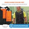 image:imageErgodyne ChillIts 6260 Lightweight Phase Change Cooling Vest with Rechargeable PacksBlack