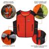 image:imageErgodyne ChillIts 6260 Lightweight Phase Change Cooling Vest with Rechargeable PacksOrange