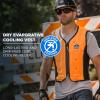 image:imageErgodyne ChillIts 6685 Evaporative Cooling Vest Drip Free Cooling Breathable Comfort Easy ActivationOrange