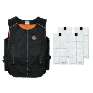 image:imageErgodyne ChillIts 6260 Lightweight Phase Change Cooling Vest with Rechargeable PacksBlack