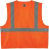 image:imageErgodyne GloWear 8220Z High Visibility Reflective Safety Vest ANSI Rated Zipper ClosureOrange