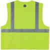 image:imageErgodyne GloWear 8225HL ANSI High Visibility Lime Solid Reflective Safety Vest Hook amp Loop Closure 2XL3XLHook  Loop Lime