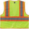 image:imageErgodyne GloWear 8230Z ANSI TwoTone High Visibility Lime Reflective Safety Vest SmallMediumLime