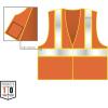 image:imageErgodyne GloWear 8230Z ANSI TwoTone High Visibility Lime Reflective Safety Vest SmallMediumOrange