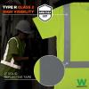 image:imageErgodyne Unisex Adult Glowear 8274 Womens Essential Hivis TShirt  Type R Class 2Lime
