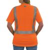 image:imageErgodyne Unisex Adult Glowear 8274 Womens Essential Hivis TShirt  Type R Class 2Orange