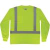 image:imageErgodyne Unisex Adult Glowear 8284 Essential Hivis Long Sleeve TShirt  Type R Class 2Lime