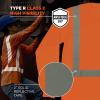 image:imageErgodyne Unisex Adult Glowear 8284 Essential Hivis Long Sleeve TShirt  Type R Class 2Orange