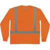 image:imageErgodyne Unisex Adult Glowear 8284 Essential Hivis Long Sleeve TShirt  Type R Class 2Orange