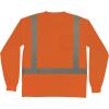 image:imageErgodyne Unisex Adult Glowear 8284 Essential Hivis Long Sleeve TShirt  Type R Class 2Orange