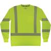 image:imageErgodyne Unisex Adult Glowear 8370 Performance Hivis Long Sleeve TShirt  Type R Class 3Lime