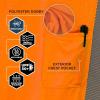 image:imageErgodyne Unisex Adult Glowear 8370 Performance Hivis Long Sleeve TShirt  Type R Class 3Orange