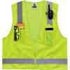 image:imageErgodyne Unisex Class 2 Economy Surveyors Vest  Zipper Tools Orange SmallMedium USLime