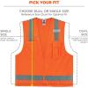 image:imageErgodyne Unisex Class 2 Economy Surveyors Vest  Zipper Tools Orange SmallMedium USOrange