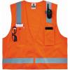 image:imageErgodyne Unisex Class 2 Economy Surveyors Vest  Zipper Tools Orange SmallMedium USOrange