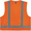 image:imageErgodyne Unisex Class 2 Economy Surveyors Vest  Zipper Tools Orange SmallMedium USOrange