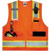 image:imageErgodyne Unisex Twotone Class 2 Two Tone Surveyors Vest Orange SmallMedium USOrange
