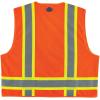 image:imageErgodyne Unisex Twotone Class 2 Two Tone Surveyors Vest Orange SmallMedium USOrange