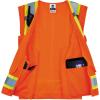 image:imageErgodyne Unisex Twotone Class 2 Two Tone Surveyors Vest Orange SmallMedium USOrange