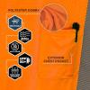 image:imageErgodyne Womens Glowear 8276bk Womens Performance Hivis TShirt  Type R Class 2 Black BottomOrange