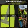 image:imageErgodyne Womens Glowear 8305w Womens Performance Hivis Hooded Zipup Sweatshirt  Type R Class 3Lime
