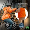 image:imageErgodyne Womens Glowear 8305w Womens Performance Hivis Hooded Zipup Sweatshirt  Type R Class 3Orange