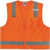 image:imageErgodyne Unisex Class 2 Economy Surveyors Vest  Zipper Tools Orange SmallMedium USOrange