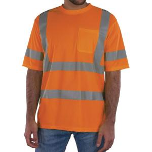 image:imageErgodyne Unisex Adult Glowear 8367 Essential Hivis TShirt  Type R Class 3Orange