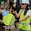 image:imageErgodyne GloWear 8210HLWS Womens HighVisibility Vest Type R Class 2 Hook amp Loop HiVis Vests for WomenLime