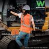 image:imageErgodyne GloWear 8210HLWS Womens HighVisibility Vest Type R Class 2 Hook amp Loop HiVis Vests for WomenOrange