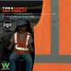 image:imageErgodyne GloWear 8210HLWS Womens HighVisibility Vest Type R Class 2 Hook amp Loop HiVis Vests for WomenOrange