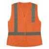 image:imageErgodyne GloWear 8210HLWS Womens HighVisibility Vest Type R Class 2 Hook amp Loop HiVis Vests for WomenOrange