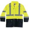 image:imageErgodyne GloWear 8365BK Rain Jacket Black Bottom High Visibility Reflective ANSI Compliant5XLarge
