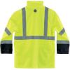 image:imageErgodyne GloWear 8365BK Rain Jacket Black Bottom High Visibility Reflective ANSI CompliantXLarge