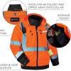 image:imageErgodyne GloWear 8379 Hi Vis Winter Bomber JacketOrange