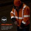 image:imageErgodyne GloWear 8379 Hi Vis Winter Bomber JacketOrange