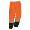 image:imageErgodyne GloWear 8910BK High Visibility Mesh Reflective Safety Pants ANSI Class E Black Bottom