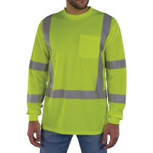 image:imageErgodyne GloWear 8368 Hi Vis Safety Shirt Type R Class 3 Reflective Long Sleeve ShirtLime