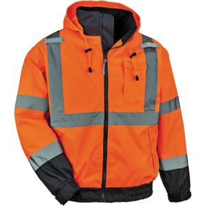 image:imageErgodyne GloWear 8379 Hi Vis Winter Bomber JacketOrange