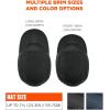image:imageErgodyne  23339 Lightweight Bump Cap with LED Brim Lighting Baseball Hat Style Long Brim Skullerz 8965NavyBlack