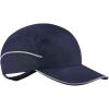 image:imageErgodyne  23339 Lightweight Bump Cap with LED Brim Lighting Baseball Hat Style Long Brim Skullerz 8965NavyNavy