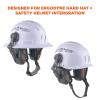 image:imageErgodyne Skullerz 8881 Hard Hat Mounted Earmuffs NonConductive Hearing Protection NRR 2527dB