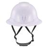 image:imageErgodyne Skullerz 8963 Full Brim Safety Helmet Type 2 Class E Hard Hat with Chin Strap ANSIISEA Z8912014White