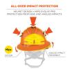 image:imageErgodyne Skullerz 8963MIPS Full Brim Safety Helmet with MIPS Type 2 Class E Hard Hat with Chin StrapOrange