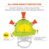 image:imageErgodyne Skullerz 8964MIPS Full Brim Safety Helmet with MIPS Type 2 Class C Hard Hat with Chin StrapLime
