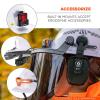 image:imageErgodyne Skullerz 8964MIPS Full Brim Safety Helmet with MIPS Type 2 Class C Hard Hat with Chin StrapOrange