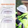 image:imageErgodyne Skullerz 8964MIPS Full Brim Safety Helmet with MIPS Type 2 Class C Hard Hat with Chin StrapRed