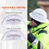 image:imageErgodyne Skullerz 8964MIPS Full Brim Safety Helmet with MIPS Type 2 Class C Hard Hat with Chin StrapWhite